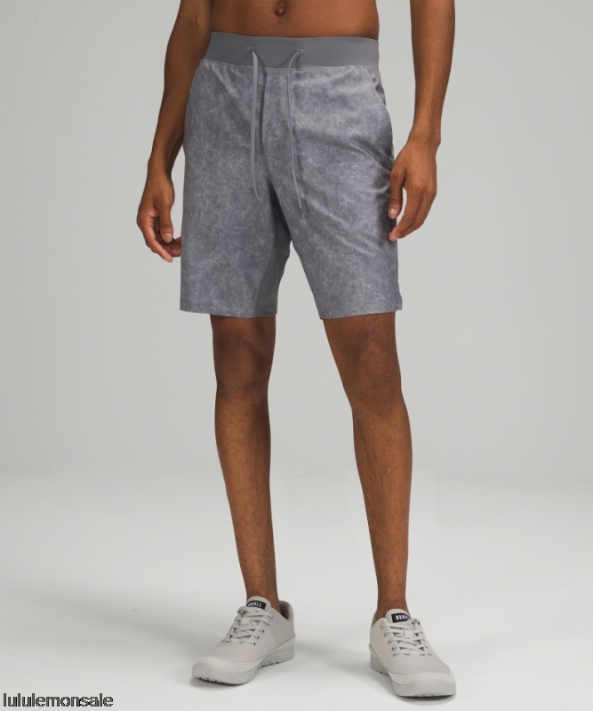 Lululemon Deutschland DELULU879 | Das Linerless Short 9 Asphalt Grau Multi